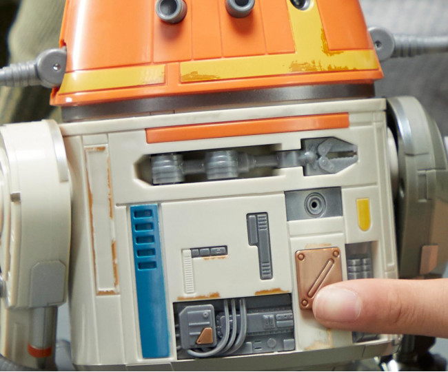 Інтерактивна іграшка Hasbro Chatter Back Chopper Star Wars з звуковими та руховими комбінаціями